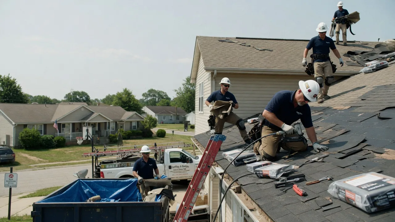 Roof Replacement in Huntsville, AR near me